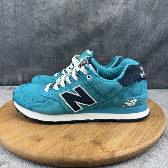 New Balance Shoes - New Balance 574 Core Classic Shoes Womens Size 7 B Teal Running Comfort Sneakers